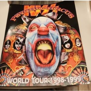KISS Psycho Circus World Tour Book